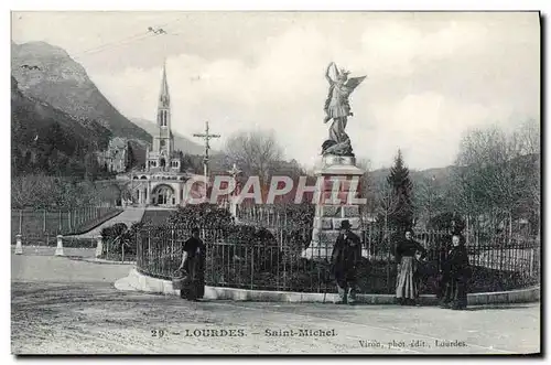 Cartes postales Lourdes Saint Michel