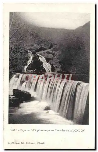 Cartes postales Le Pays de Gex Pittoresque Cascades de la London