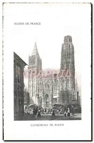 Cartes postales Cathedrale de Rouen