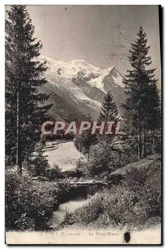 Cartes postales Chamonix Le Mont Blanc