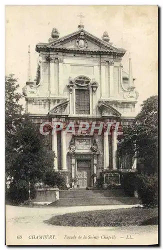 Ansichtskarte AK Chambery Facade de la Sainte Chapelle