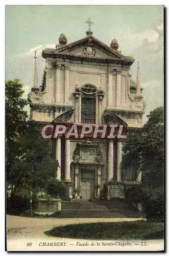 Ansichtskarte AK Chambery Facade de la Sainte Chapelle