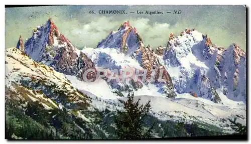 Cartes postales Chamonix Les Aiguilles