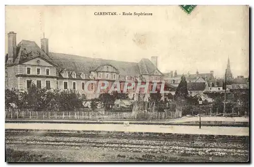 Cartes postales Carentan Ecole Superieure