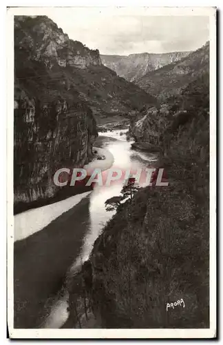 Cartes postales Les Gorges du Tarn La sortie des detroits