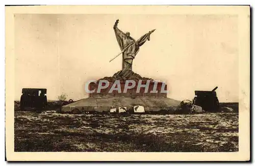 Cartes postales Plateau de Mort Homme Militaria Douaumont