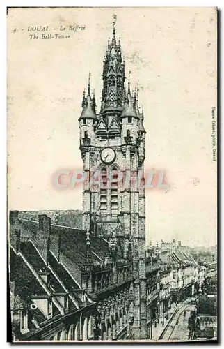 Cartes postales Douai Le Beffroi