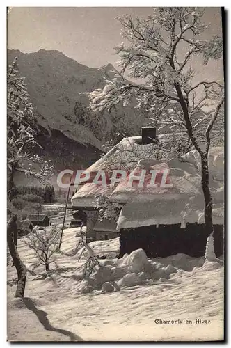 Cartes postales Chamonix en Hiver