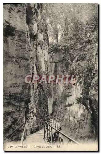 Cartes postales Annecy Gorges du Fier