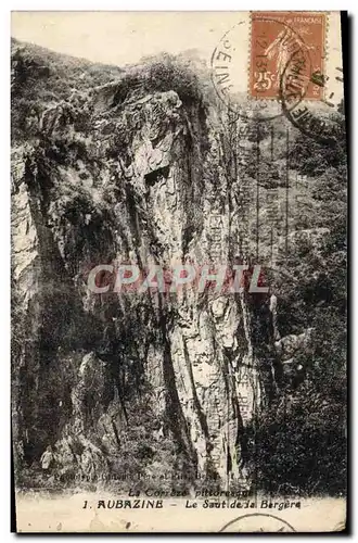 Cartes postales Aubazine Le Saut de la Bergere