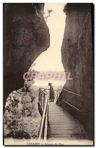 Cartes postales Lovagny Gorges du Fier