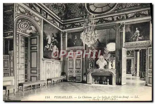 Cartes postales Versailles Le Chateau La Salle de l&#39Oeil de Boeuf