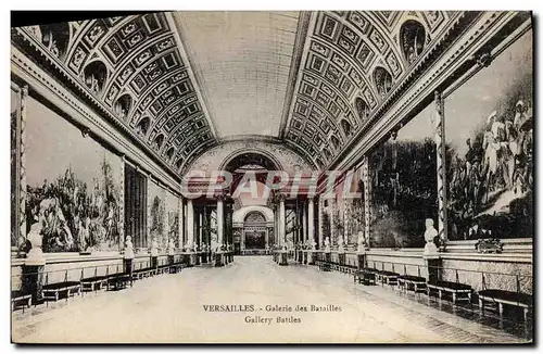 Cartes postales Versailles Galerie des Batailles