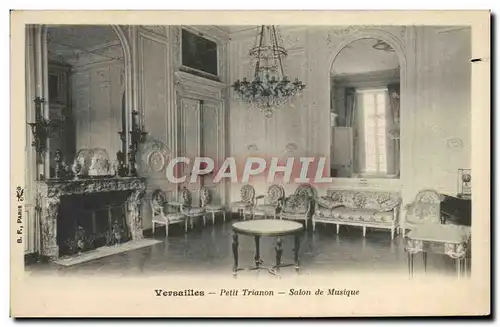 Cartes postales Versailles Petit Trianon Salon de Musique