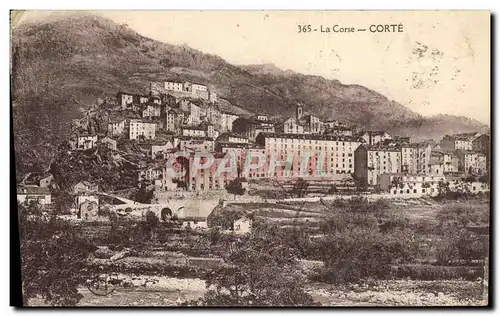 Ansichtskarte AK La Corse Corte Corsica