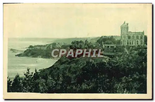 Cartes postales Saint Quay Vue sur Portrieux et les Cotes d&#39Etables prise du semaphore