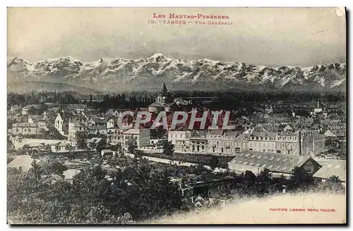 Cartes postales Tarbes Vue Generale