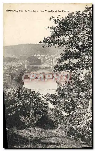 Cartes postales Epinal Nid de Verdure La Moselle et les Forets