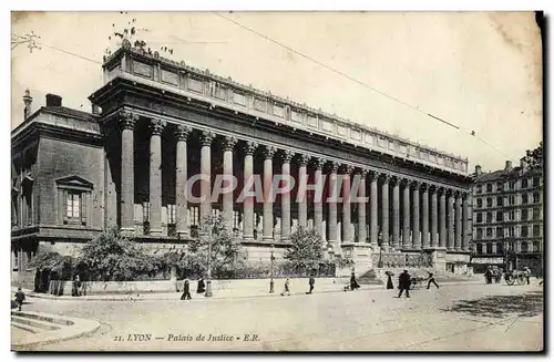 Cartes postales Lyon Palais de Justice