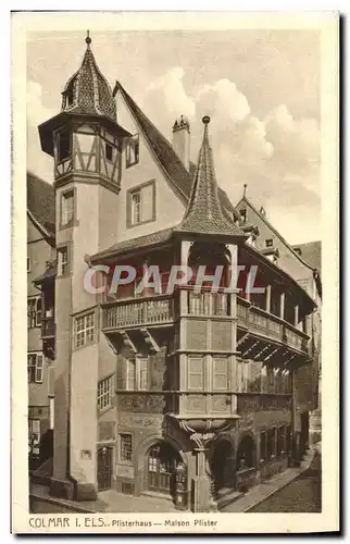 Cartes postales Colmar l Els Plisterhaus Maison Pister