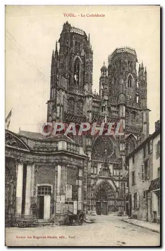 Cartes postales Toul La Cathedrale