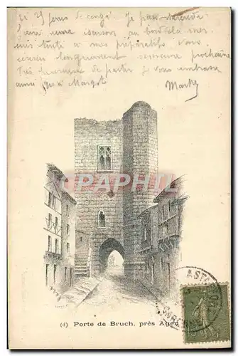 Cartes postales Porte de Bruch pres Agen