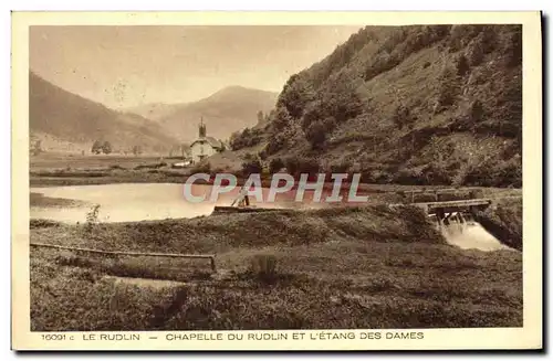 Cartes postales Le Rudlin Chapelle du Rudlin et L&#39Etang des Dames