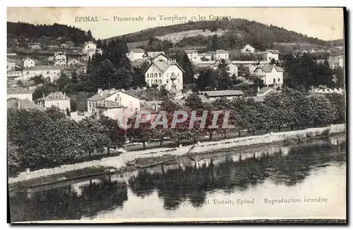 Ansichtskarte AK Epinal Promeande des Templiers et les Coteaux