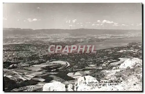 Cartes postales Au Saleve Geneve le Lac Leman