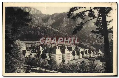 Cartes postales Monastere le La Grande Chartreuse Vue d&#39ensemble