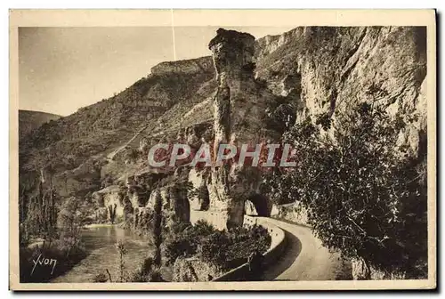 Ansichtskarte AK Gorges du Tarn Pougnadoire La Tour Eiffel