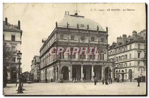 Cartes postales Le Havre Le Theatre