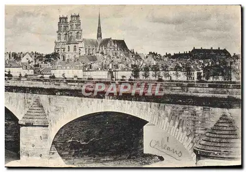 Cartes postales Orleans Le pont