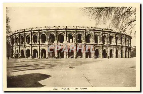 Cartes postales Nimes Les Arenes