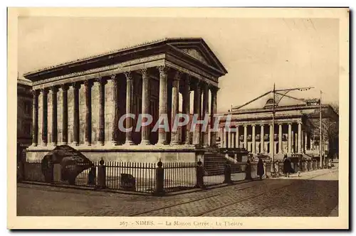 Cartes postales Nimes La Maison Carree