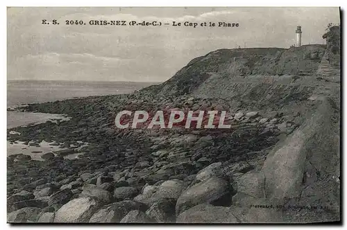 Cartes postales Gris Nez Le Cap et le Phare