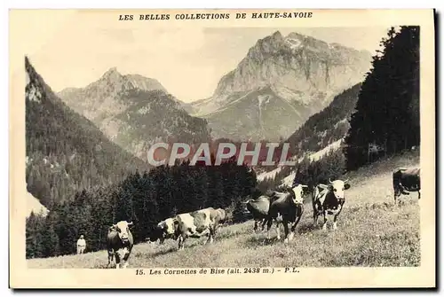 Cartes postales Les Cornettes de Bise Vaches