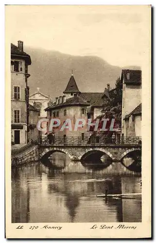 Cartes postales Annecy Le Pont Morens