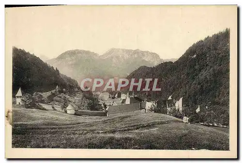 Cartes postales Monastere de la Grande Chartreuse Vue generale Valombrey et le charmant