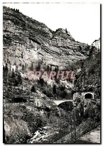 Cartes postales moderne Paysages du Vercors Les Gorges de la Bourne Le Pont de la Goule Noire