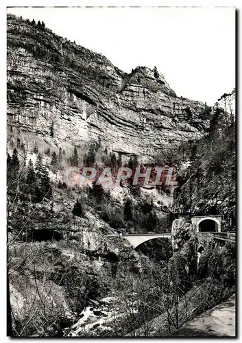 Moderne Karte Paysages du Vercors Les Gorges de la Bourne Le Pont de la Goule Noire