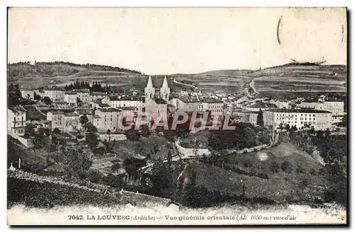 Cartes postales La Louvesc Vue generale orientale