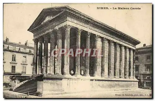 Cartes postales Nimes La Maison Carree