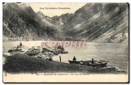 Ansichtskarte AK Environs de Cauterets Le Lac de Gaube