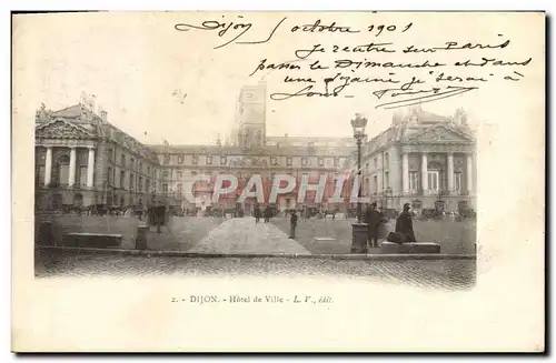 Cartes postales Dijon Hotel de Ville