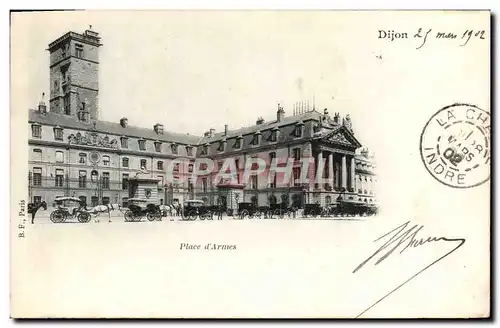 Cartes postales Dijon Place d&#39Armes