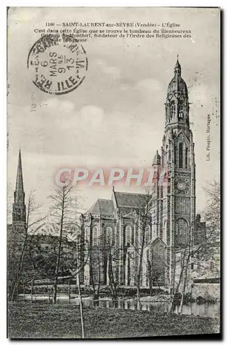 Cartes postales Saint Laurent Sur Sevre L&#39Eglise