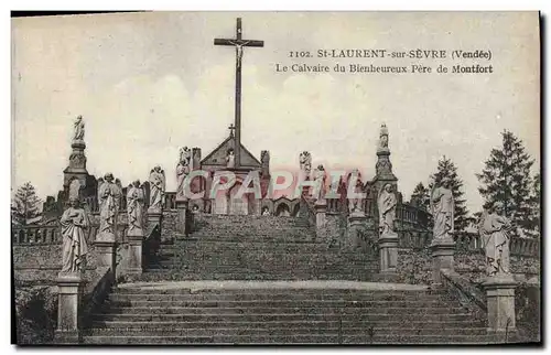 Ansichtskarte AK St Laurent Sur Sevre Le Calvaire du bienheureux Pere de Montfort