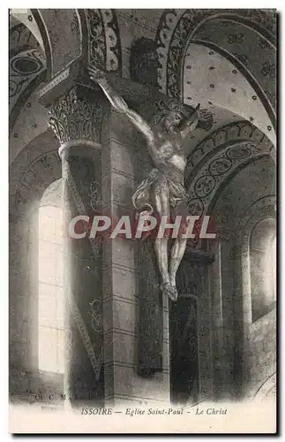 Cartes postales Issoire Eglise Saint Paul Le Christ