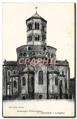 Cartes postales Issoire L&#39Eglise